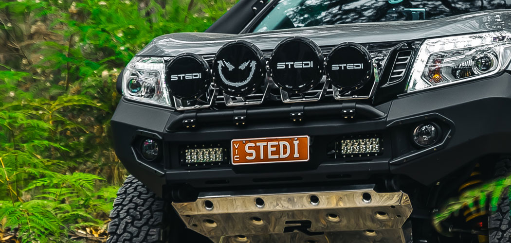 Rhino 4x4 Bull Bar Fog Light LED Upgrade