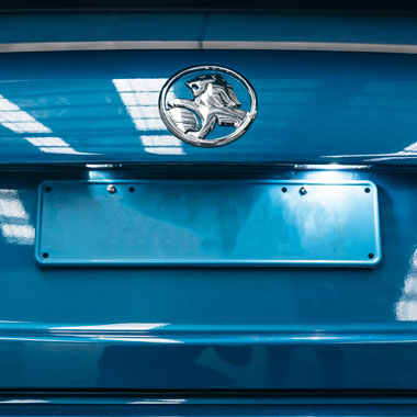 Holden VE SS Commodore LED Number Plate Conversion