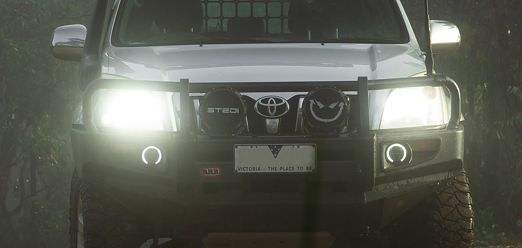 Toyota 120 Series Prado LED Headlights Upgrade