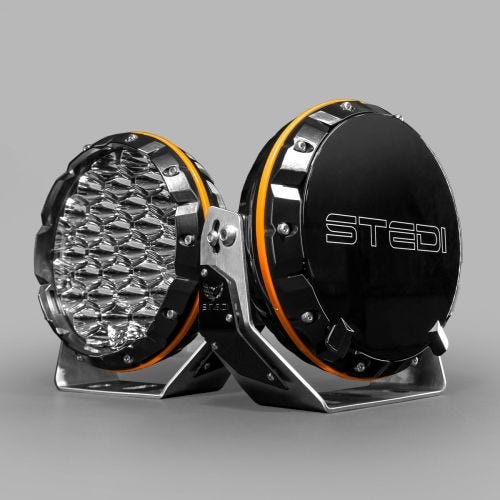 STEDI TYPE X SPORT ライト　7インチ STEDI™ Type-X™ Sport 7 Inch LED 4WD Spotlights (Pair)