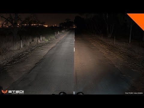 STEDI™ Copper Head LED Headlights Night Driving Footage