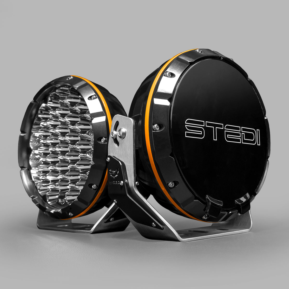 STEDI Type-X SPORT 8.5 フォグランプ ハイラックス STEDI™ Type X Sport 4WD LED Driving Lights (8.5 inch)