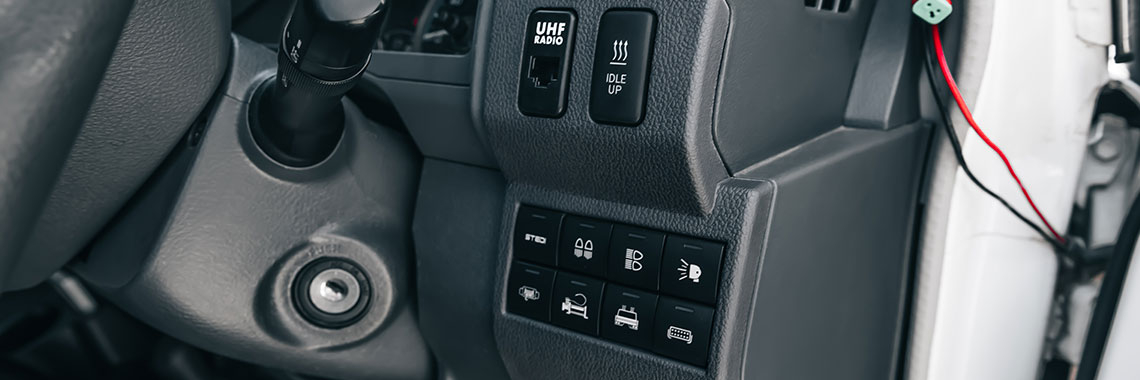 STEDI Switch Panel to suit Toyota 70 Series Landcruiser