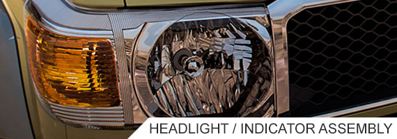 Landcruiser 70 Series Headlight Unit