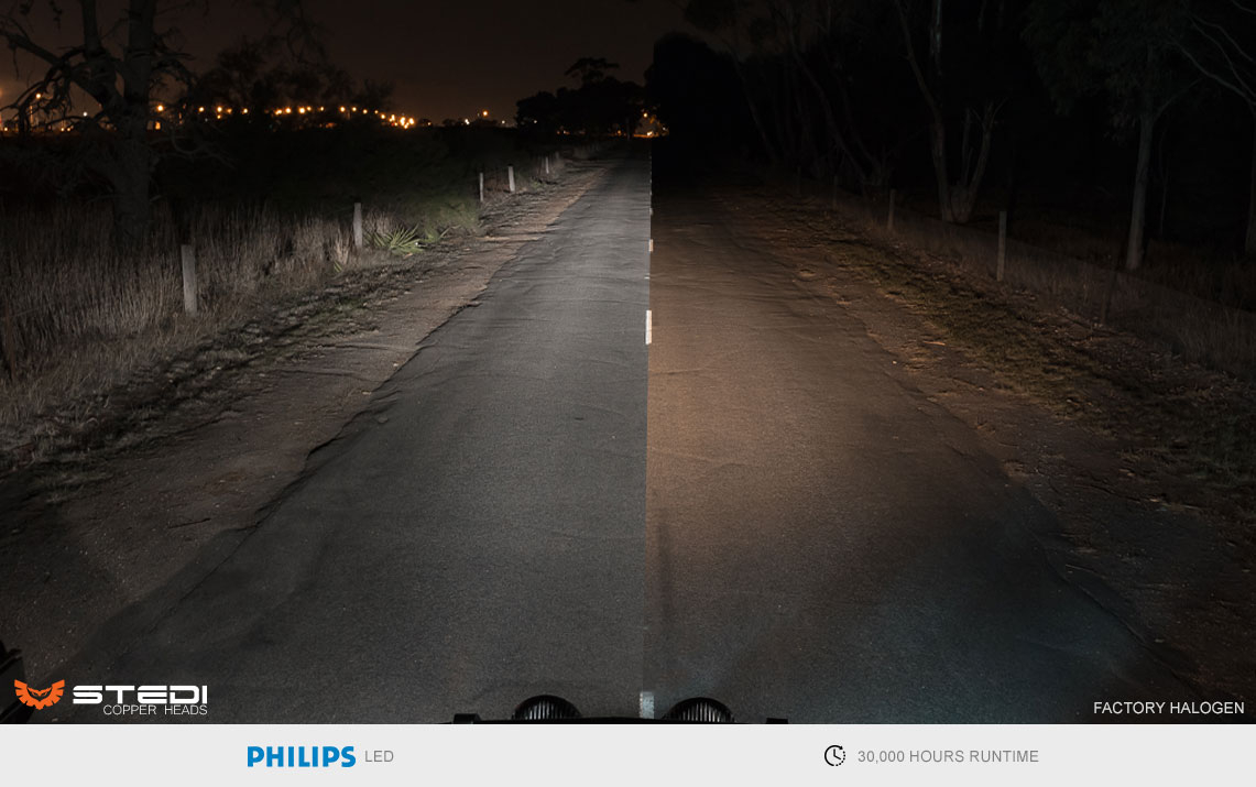 Mitsubishi ML Triton LED Headlight Upgrade