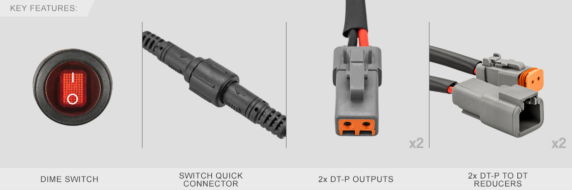 STEDI Smart Harness Dual Output DT DTP