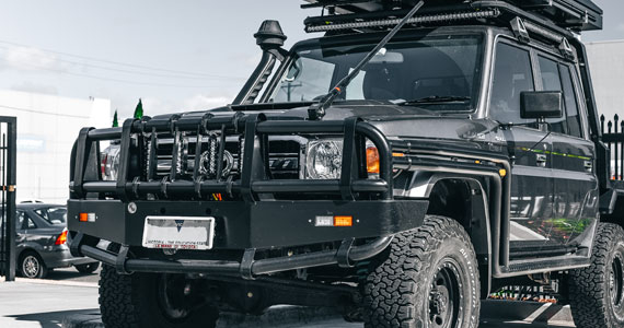 Toyota Landcruiser 70 Series ST3K Install