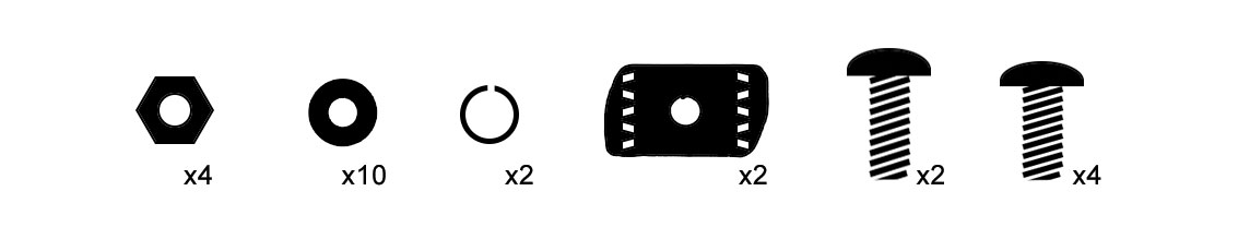 stedi included hardware rhino bracket